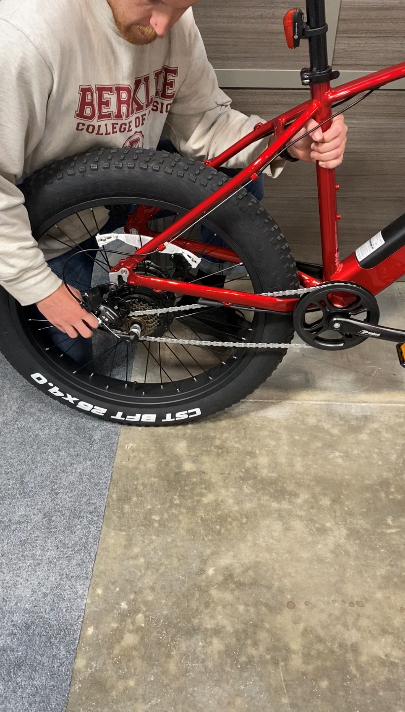ebike tire remove